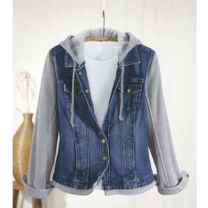 NEW Northstyle Denim Jacket w/Hoodie Plus Size 2x
